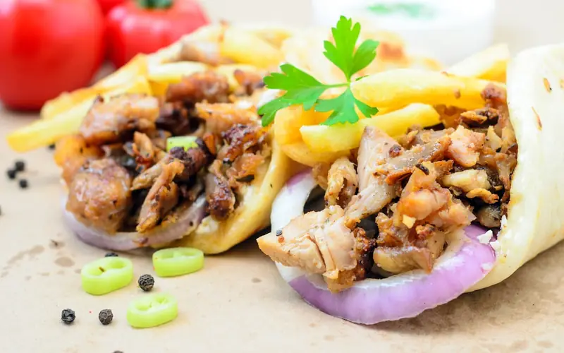 Chicken Kathi Roll